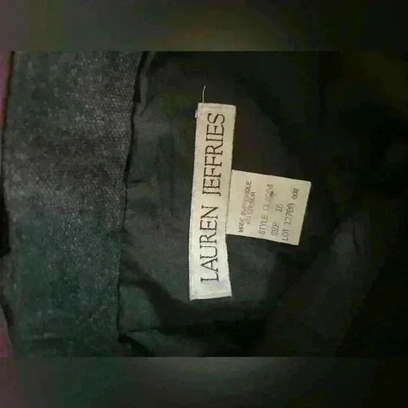 Lauren  Jeffries skirt grey size 16 - Picture 2 of 5